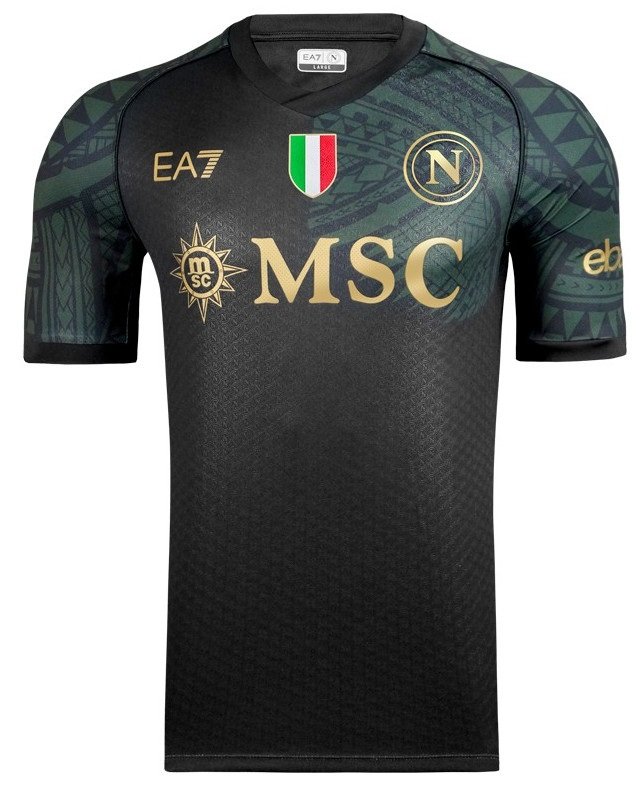 Camisa III Napoli 2023 2024 EA7 oficial 